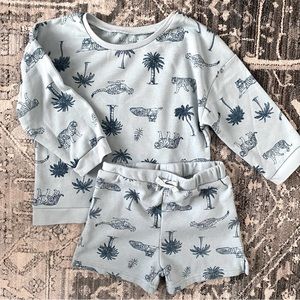 Bon Bebe Matching Toddler Sweater Set